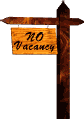 No vacancy